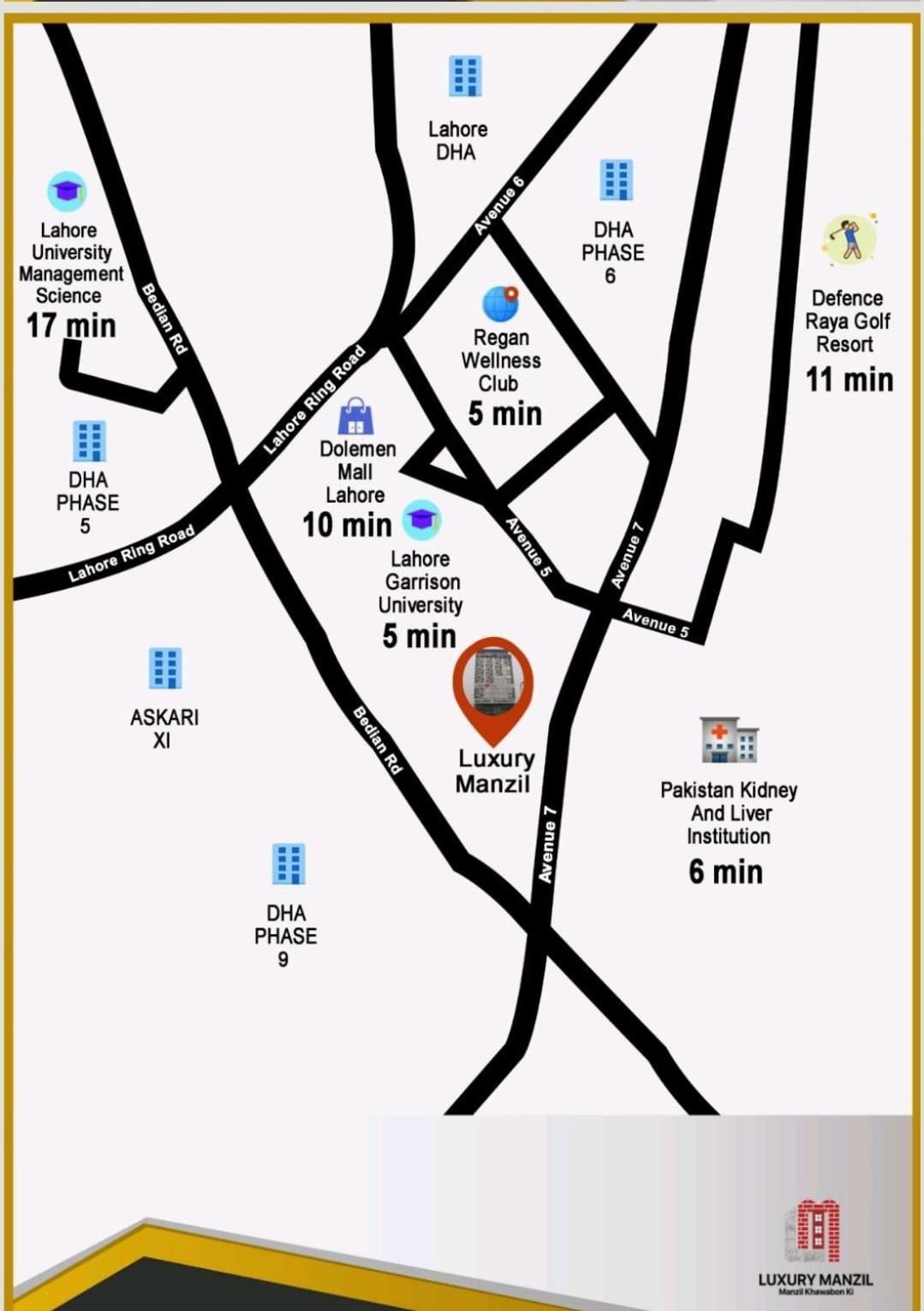 Luxury Manzil Apartment Lahore Exterior foto